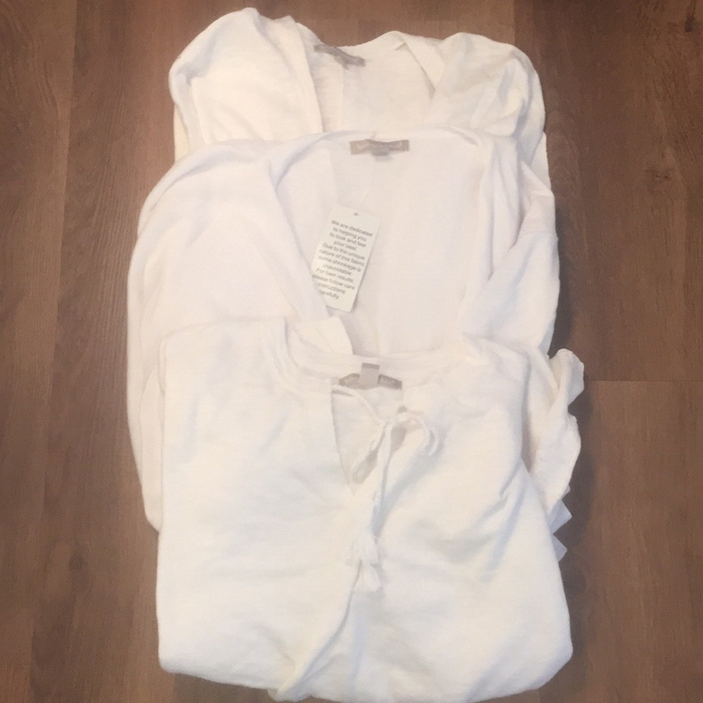 Bundle of Three White Sweaters
